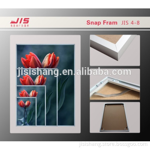 19 mm wide aluminium snap frame ,A1.A2.A3.A4 A0size for snap frame